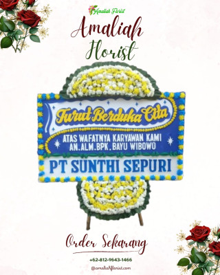 Papan Bunga Duka di Dusun Tengah